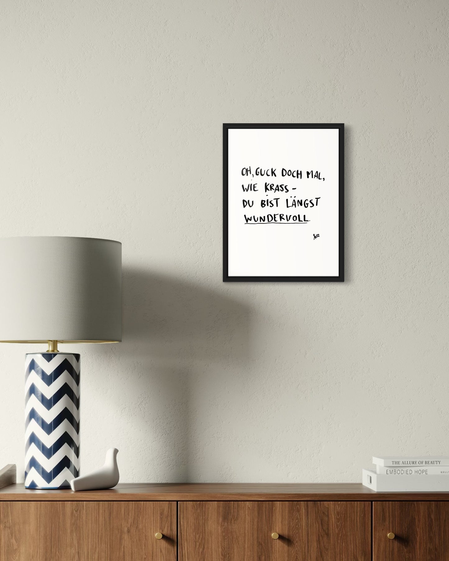 *Wundervoll* Quote Print