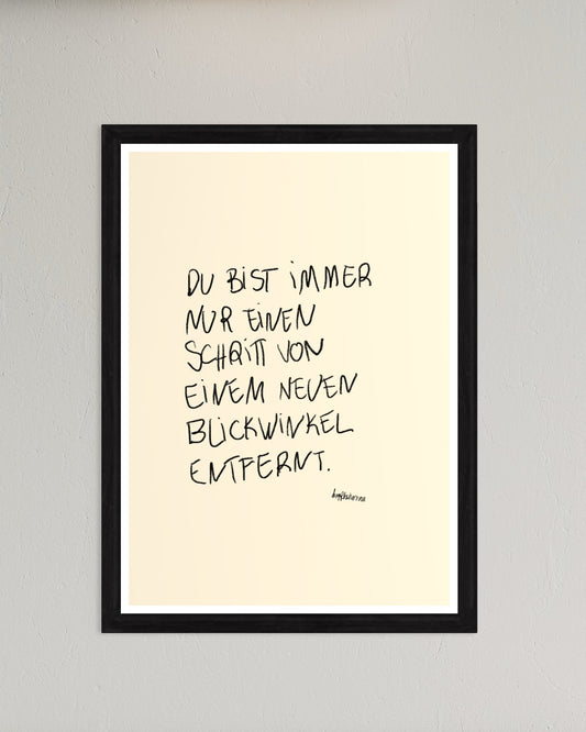 *Blickwinkel* Print