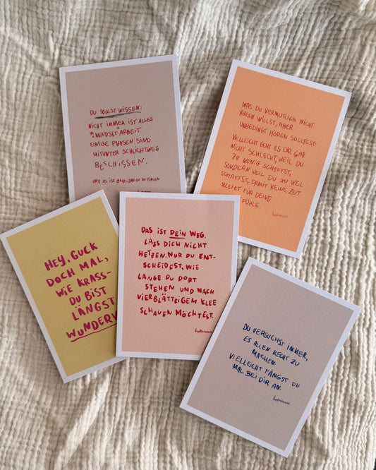 Kartenset *Friendly Reminder*