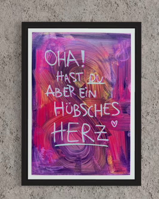 *Hübsches Herz* Print