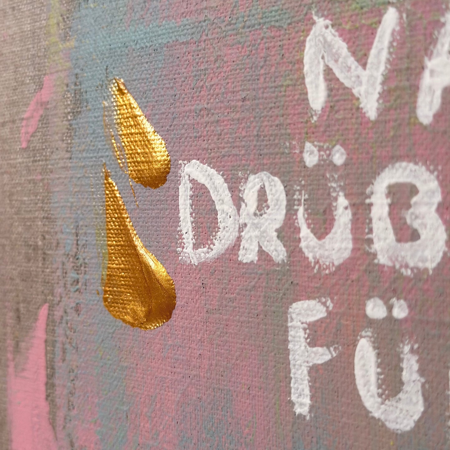 *Fühlen* Original Leinwand