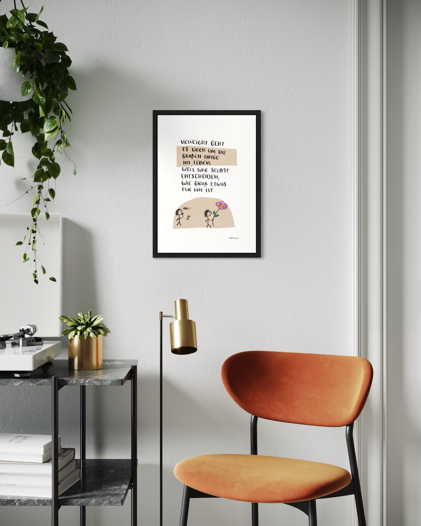 *Groß* Quote Print