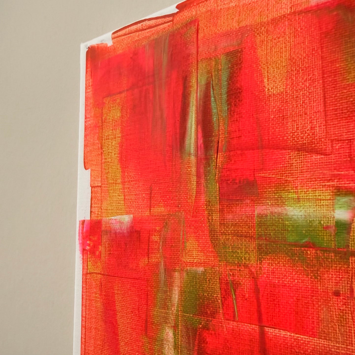 *Anfangen* Original Leinwand