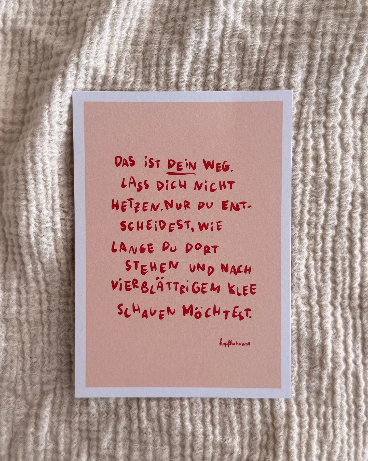 Kartenset *Friendly Reminder*