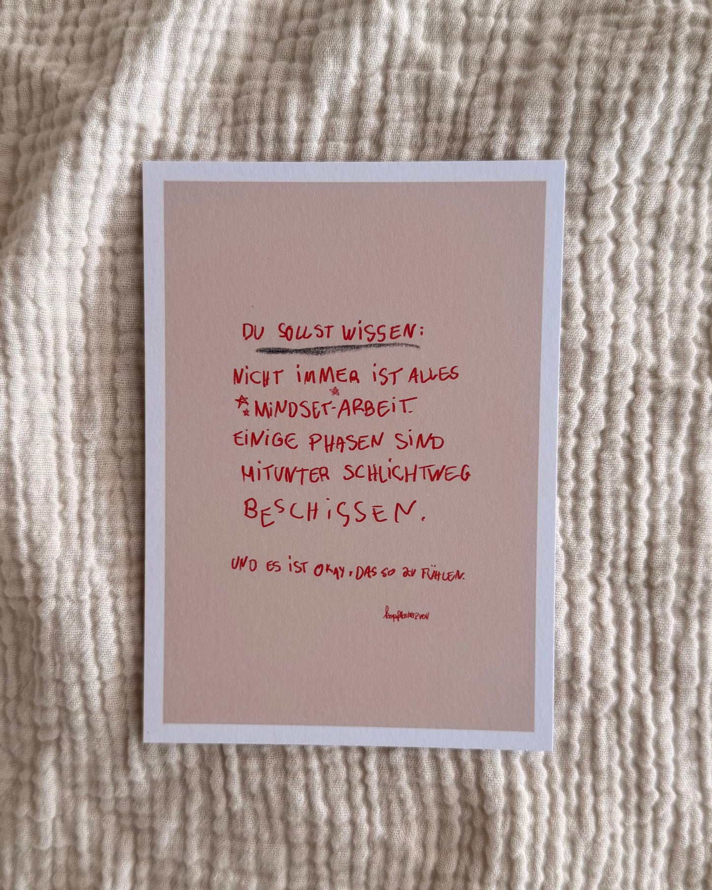 Kartenset *Friendly Reminder*