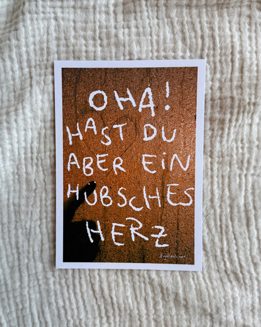 Karte *Hübsches Herz*