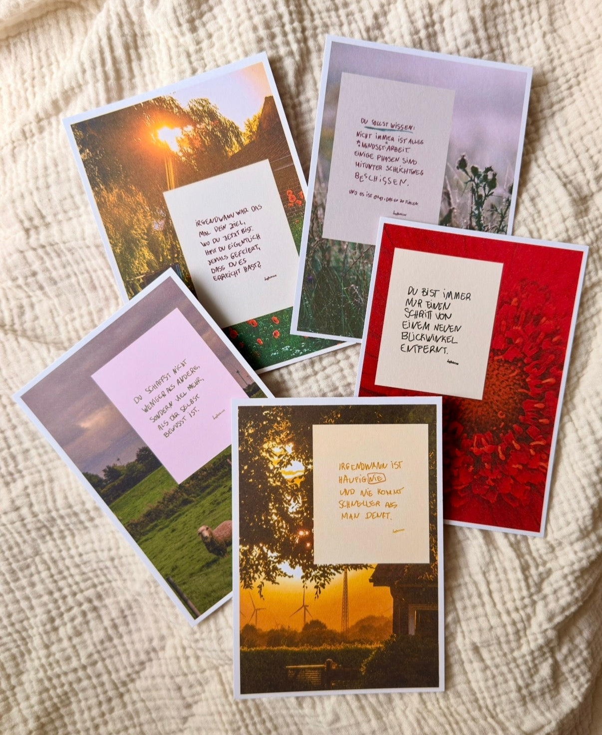 Kartenset *Gedankentanken*